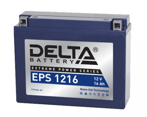 Мото аккумулятор Delta 16 Ач