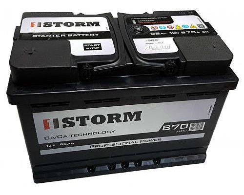 Автомобильный аккумулятор  Storm 88 Ач