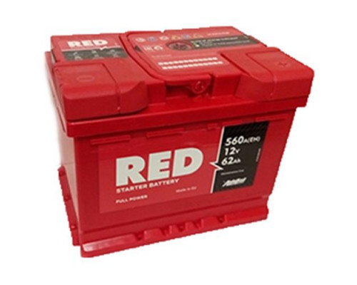 Автомобильный аккумулятор  Red 62 Ач
