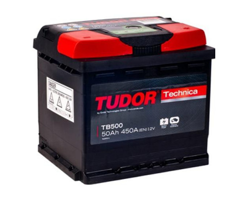 Автомобильный аккумулятор  Tudor 50 Ач