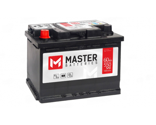 MASTER BATTERIES 60Ah L+ 500 A